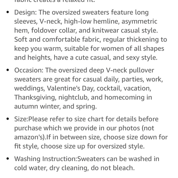 NWT Nutmeg Lillusory V-Neck Collared Sweater XL - Picture 16 of 16